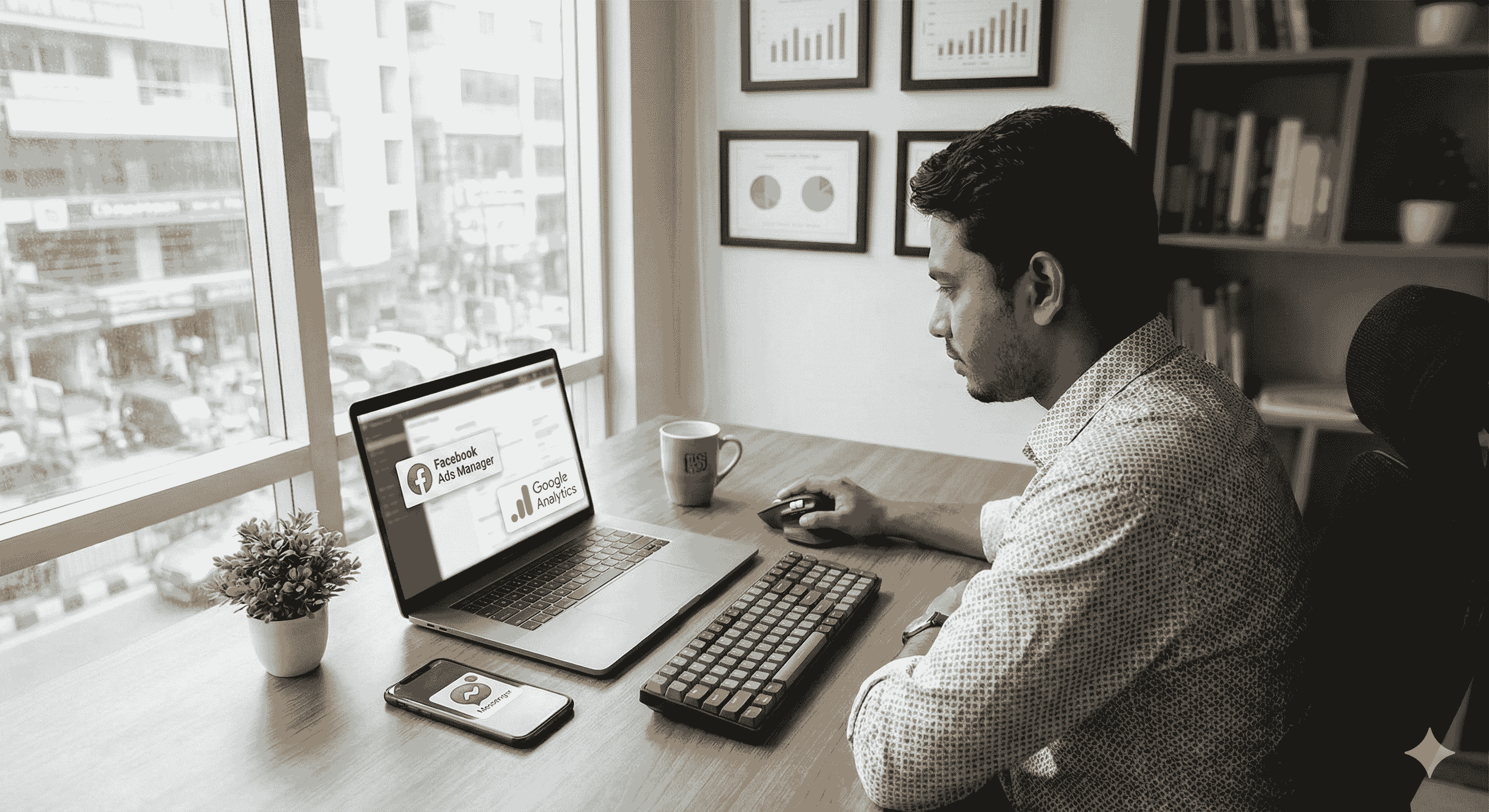 Digital Marketing কি? সহজ ভাষায় বললে, Digital Marketing মানে ইন্টারনেট ব্যবহার করে আপনার পণ্য বা সার্ভিস সঠিক মানুষের কাছে পৌঁছানো। বাংলাদেশে এখন মানুষ: Facebook দেখে YouTube দেখে Google-এ search করে WhatsApp / Messenger ব্যবহার করে আপনার কাস্টমার যদি অনলাইনে থাকে, তাহলে আপনার মার্কেটিংও অনলাইনে হওয়া উচিত — এটাই Digital Marketing এর মূল কথা। বাংলাদেশে Digital Marketing কেন এত গুরুত্বপূর্ণ? আগে ব্যবসা মানে ছিল: ব্যানার পোস্টার মাইকিং দোকানের সামনে দাঁড়িয়ে অপেক্ষা কিন্তু এখন বাস্তবতা বদলে গেছে। বাংলাদেশে: 5 কোটির বেশি Facebook user মানুষ কেনার আগে Google-এ খোঁজে রিভিউ দেখে সিদ্ধান্ত নেয় 👉 আপনি অনলাইনে না থাকলে, কাস্টমার আপনাকে দেখবেই না। Digital Marketing আর Traditional Marketing এর পার্থক্য Traditional Marketing: খরচ বেশি ফল মাপা যায় না কে দেখলো জানা যায় না Digital Marketing: কম বাজেটে শুরু করা যায় কে দেখছে, কে কিনছে — সব data পাওয়া যায় আজ ad চালিয়ে আজই sale সম্ভব বাংলাদেশের ছোট ও মাঝারি ব্যবসার জন্য এটা সবচেয়ে বড় advantage। বাংলাদেশে Digital Marketing এর প্রধান অংশগুলো 1️⃣ Facebook Marketing বাংলাদেশে এখনো সবচেয়ে powerful platform। Page post Ads campaign Message based sales ঠিকভাবে করলে Facebook থেকেই নিয়মিত অর্ডার আসে। 2️⃣ Google Marketing (SEO + Ads) যারা কিনতে চায়, তারা Google-এ search করে। উদাহরণ: “best smartwatch price in Bangladesh” “online shop near me” SEO করলে: Long-term free traffic Trust বেশি 3️⃣ Content Marketing মানুষ এখন আগে শেখে, তারপর কেনে। Blog Video Short content যে ব্র্যান্ড value দেয়, সেই ব্র্যান্ডেই মানুষ বিশ্বাস করে। বাংলাদেশে Digital Marketing Fail হয় কেন? এটা খুব গুরুত্বপূর্ণ point। আমার দেখা সবচেয়ে common ভুলগুলো: Strategy ছাড়া ad চালানো শুধু sale নিয়ে ভাবা, trust build না করা Cheap marketer দিয়ে কাজ করানো Copy content ব্যবহার করা Digital Marketing কাজ করে, কিন্তু ভুলভাবে করলে টাকা নষ্ট হয় — এটাই বাস্তবতা। Digital Marketing কি ছোট ব্যবসার জন্য? একদমই হ্যাঁ। বাংলাদেশে অনেক বড় brand শুরু হয়েছিল: ছোট Facebook page দিয়ে limited budget দিয়ে Difference করেছে: 👉 সঠিক strategy + consistency নতুনদের জন্য বাস্তব পরামর্শ আপনি যদি আজ শুরু করেন: আগে audience বোঝেন একটা platform বেছে নেন নিয়মিত content দেন Trust build করেন তারপর ads Overnight success নেই, কিন্তু long-term growth নিশ্চিত। শেষ কথা Digital Marketing কোনো magic না, এটা একটা skill + process। বাংলাদেশে যারা এটা বুঝে কাজ করছে, তারা survive করছে — বাকিরা struggle করছে। এই সিরিজের পরের ব্লগে আমরা দেখবো: 👉 কেন বাংলাদেশে বেশিরভাগ Online Business Fail করে